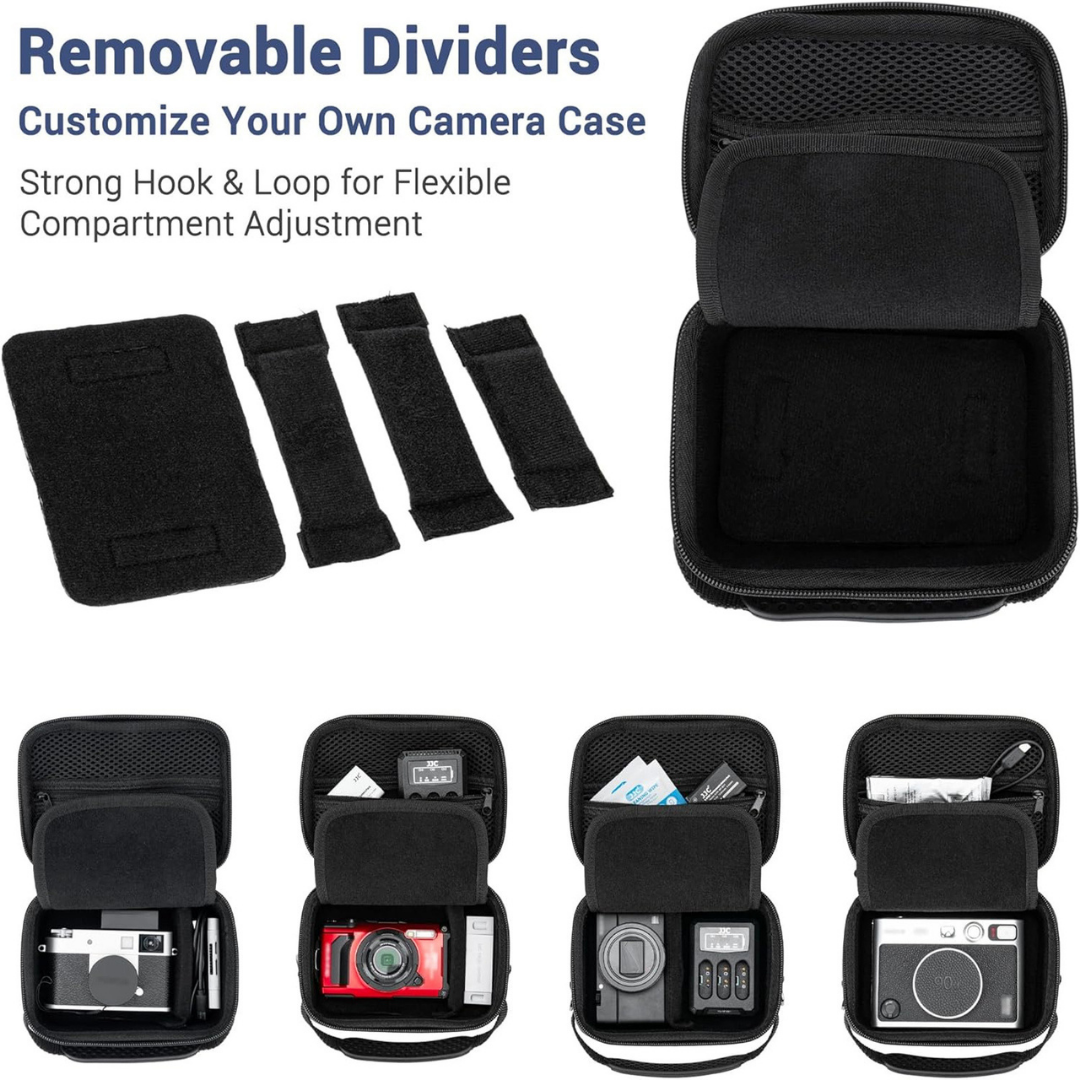 Camera Hard Case for Fujifilm Instax Mini Evo Instax Mini Liplay X100VI X100F Leica SOFORT 2 KODAK Mini 2 Retro Sony ZV-E10